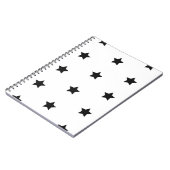 Stars patroon notitieboek (Linkerzijde)