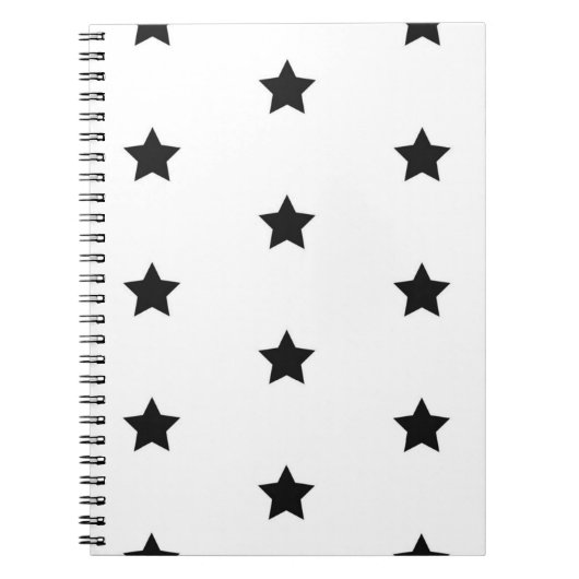 Stars patroon notitieboek (Voorkant)