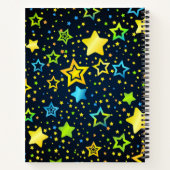 Stars patroon notitieboek (Achterkant)