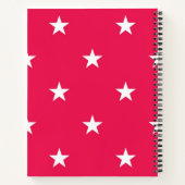 Stars patroon notitieboek (Achterkant)