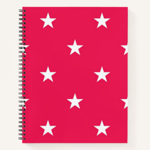 Stars patroon notitieboek