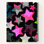Stars patroon notitieboek (Achterkant)