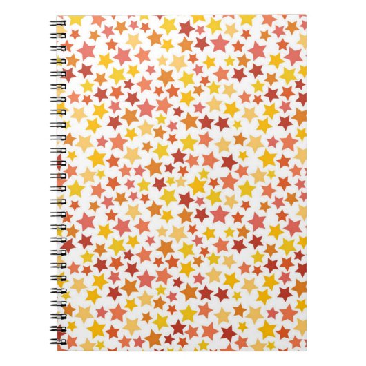 Stars patroon notitieboek (Voorkant)
