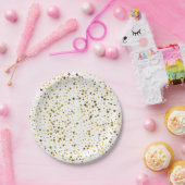 Stars patroon papieren bordje (Feest)