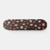 Stars patroon persoonlijk skateboard (Horizontaal)