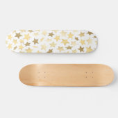 Stars patroon persoonlijk skateboard (Horizontaal)