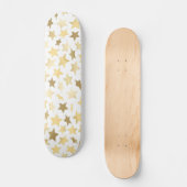 Stars patroon persoonlijk skateboard (Voorkant)