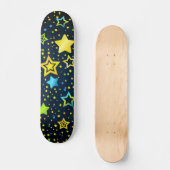 Stars patroon persoonlijk skateboard (Voorkant)