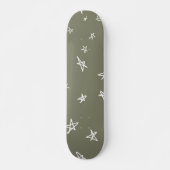 Stars patroon persoonlijk skateboard (Voorkant)