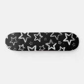 Stars patroon persoonlijk skateboard (Horizontaal)