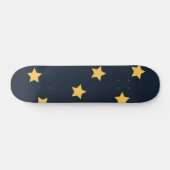 Stars patroon persoonlijk skateboard (Horizontaal)