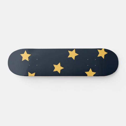 Stars patroon persoonlijk skateboard (Horizontaal)