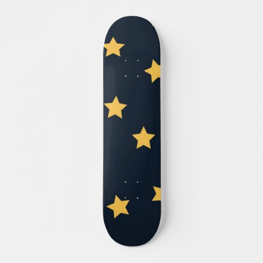 Stars patroon persoonlijk skateboard (Voorkant)