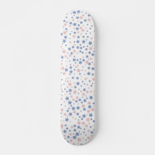 Stars patroon persoonlijk skateboard (Voorkant)