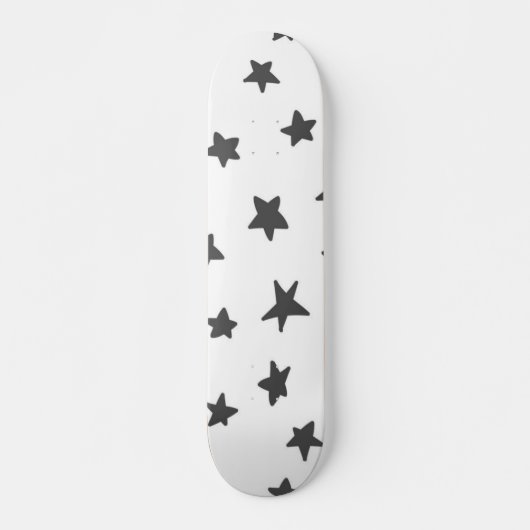 Stars patroon persoonlijk skateboard (Voorkant)