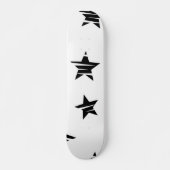 Stars patroon persoonlijk skateboard (Voorkant)