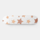 Stars patroon persoonlijk skateboard (Horizontaal)