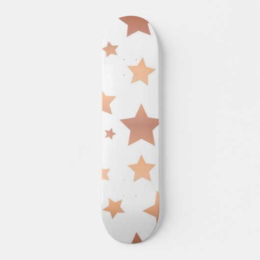 Stars patroon persoonlijk skateboard (Voorkant)
