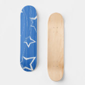 Stars patroon persoonlijk skateboard (Voorkant)