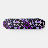 Stars patroon persoonlijk skateboard (Horizontaal)