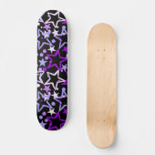 Stars patroon persoonlijk skateboard (Voorkant)