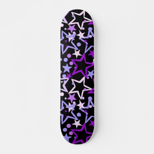 Stars patroon persoonlijk skateboard (Voorkant)