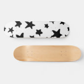 Stars patroon persoonlijk skateboard (Horizontaal)