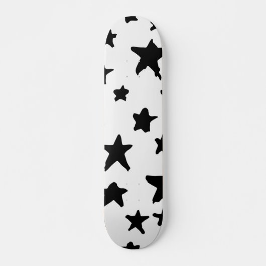 Stars patroon persoonlijk skateboard (Voorkant)