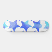 Stars patroon persoonlijk skateboard (Horizontaal)
