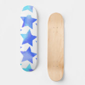 Stars patroon persoonlijk skateboard (Voorkant)