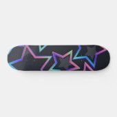 Stars patroon persoonlijk skateboard (Horizontaal)