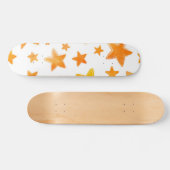 Stars patroon persoonlijk skateboard (Horizontaal)