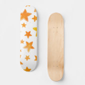 Stars patroon persoonlijk skateboard (Voorkant)