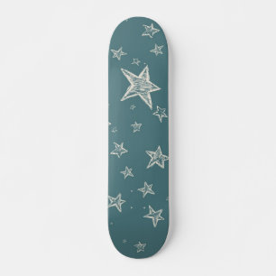 Stars patroon persoonlijk skateboard