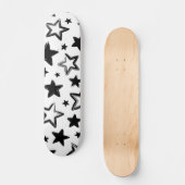 Stars patroon persoonlijk skateboard (Voorkant)