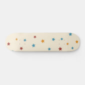 Stars patroon persoonlijk skateboard (Horizontaal)