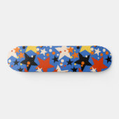 Stars patroon persoonlijk skateboard (Horizontaal)