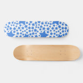 Stars patroon persoonlijk skateboard (Horizontaal)