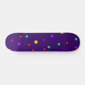 Stars patroon persoonlijk skateboard (Horizontaal)