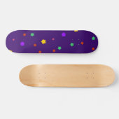 Stars patroon persoonlijk skateboard (Horizontaal)