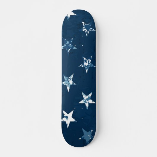 Stars patroon persoonlijk skateboard (Voorkant)