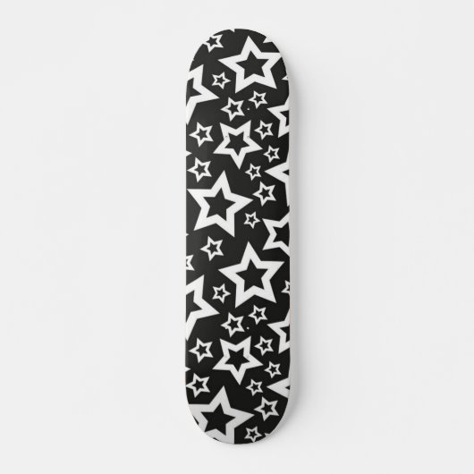 Stars patroon persoonlijk skateboard (Voorkant)