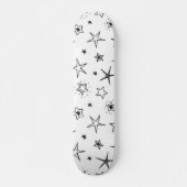 Stars patroon persoonlijk skateboard (Voorkant)