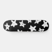 Stars patroon persoonlijk skateboard (Horizontaal)