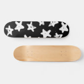 Stars patroon persoonlijk skateboard (Horizontaal)