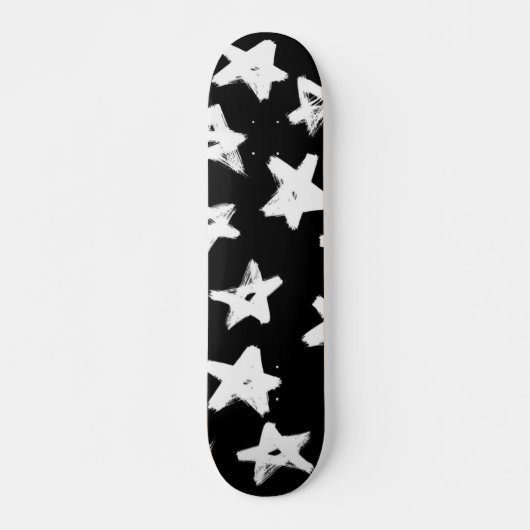 Stars patroon persoonlijk skateboard (Voorkant)