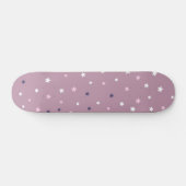 Stars patroon persoonlijk skateboard (Horizontaal)