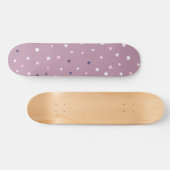 Stars patroon persoonlijk skateboard (Horizontaal)