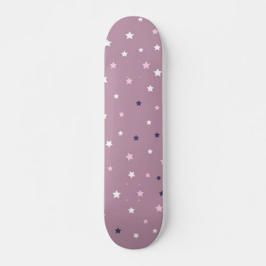 Stars patroon persoonlijk skateboard (Voorkant)