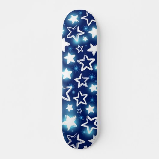 Stars patroon persoonlijk skateboard (Voorkant)